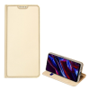 DUX DUCIS SKIN PRO tok álló, bőr hatású (FLIP, oldalra nyíló, bankkártya tartó, asztali tartó funkció) ARANY Xiaomi Poco X5 5G