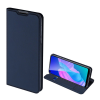DUX DUCIS SKIN PRO tok álló, bőr hatású (FLIP, oldalra nyíló, bankkártya tartó, asztali tartó funkció) SÖTÉTKÉK [Huawei P40 Lite E / Y7p] (5996457953301)