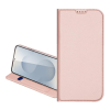 DUX DUCIS SKIN PRO tok álló, bőr hatású (FLIP, oldalra nyíló, kártyazseb, asztali tartó) RÓZSASZÍN Apple iPhone 17 Pro Max (GP-173321) (GP-173321)