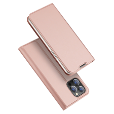 DUX DUCIS Skin Pro tokborítás flip tok iPhone 14 Pro Max készülékhez rózsaszínű tok és táska