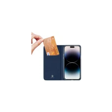 DUX DUCIS Skin Pro Wallet Case iPhone 15 Pro Max - kék tok tok és táska
