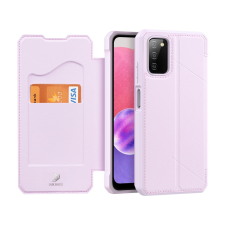 DUX DUCIS SKIN X flipes kihajtható tok Samsung Galaxy A03s Pink tok és táska