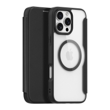 DUX DUCIS Skin X Pro MagSafe könyvtok iPhone 16 Pro - fekete tok és táska