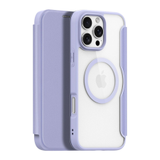 DUX DUCIS Skin X Pro MagSafe könyvtok iPhone 16 Pro Max - lila tok és táska