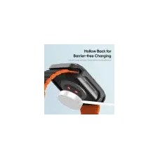 DUX DUCIS Tamo Apple Watch 10 46mm tok, átlátszó-fekete okosóra kellék