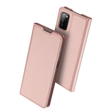 DUX DUCIS Telefontok Samsung Galaxy A03s - Dux Ducis rose gold flipcover tok tok és táska