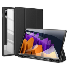 DUX DUCIS Toby Samsung Galaxy Tab S8 bőr hatású tablet tok fekete (GP-124462) tablet tok