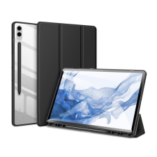 DUX DUCIS Toby Samsung Galaxy Tab S9 FE Plus LTE Trifold Tok - Fekete tablet tok