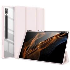 DUX DUCIS Toby Samsung Galaxy Tab S9 Ultra bőr hatású tablet tok rózsaszín (GP-147080) tablet tok