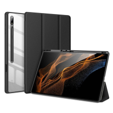 DUX DUCIS Toby Samsung Tab S8 Ultra kihajtható tok pencil tartóval, fekete tablet pc