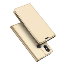 DUX DUCIS Xiaomi Mi 8 SE, DUX DUCIS Skin Pro notesz mobiltok, Arany tok és táska
