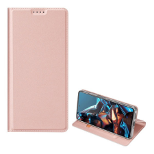 DUX DUCIS Xiaomi Redmi Note 12 Pro / Poco X5 Pro 5G SKIN PRO Flip tok álló, bőr hatású ROZÉARANY tok és táska