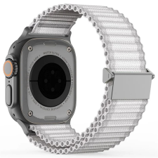 DUX DUCIS YC nylon Apple Watch 38/40/41/42mm szíj, fehér okosóra kellék