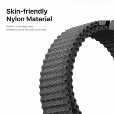 DUX DUCIS YC Nylon csereszíj Samsung Galaxy Watch Ultra 47mm - sötétszürke okosóra kellék