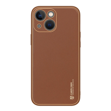 DUX DUCIS Yolo Apple iPhone 14 Plus barna tok és táska