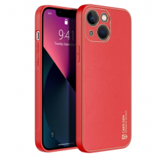 DUX DUCIS Yolo bőr tok iPhone 13, piros tok és táska