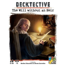dV Giochi Decktective: The Will Without An Heir társasjáték - Angol társasjáték