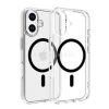 DVICED Magsafe iPhone 16 clear case - Black (DV511011)