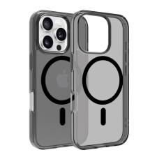 DVICED Magsafe iPhone 16 Pro smoke case Black tok és táska