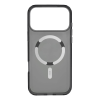 DVICED MagSafe kompatibilis tok Apple iPhone 17 Pro Max füstös fekete-ezüst