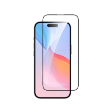 DVICED Tempered Glass Edge to edge kijelzővédő applikátorral iPhone 16 Plus mobiltelefon kellék