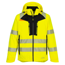  DX4 Hi-Vis esőkabát PW_DX462YERM Sárga - M méret láthatósági ruházat