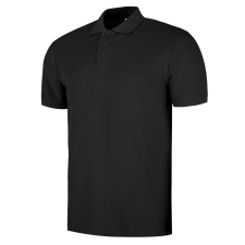 DYKENO Davi pique galléros póló férfi fekete M munkaruha