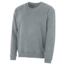 DYKENO HOKAS hosszú ujjú pulóver unisex világosszürke melírozott 3XL munkaruha