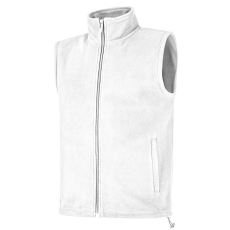 DYKENO Jada unisex polár mellény fehér 3XL