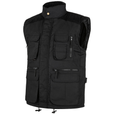 DYKENO MANCHESTA bélelt mellény, fekete 4XL