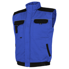 DYKENO PRIMO bélelt mellény, kék-fekete XL