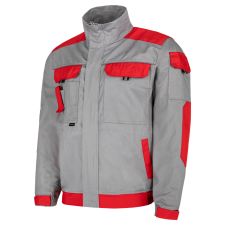 DYKENO PRIMO munkadzseki, szürke-piros 68 munkaruha