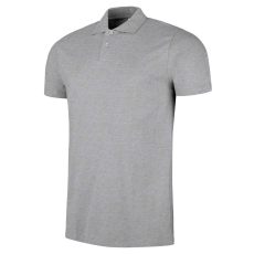 DYKENO Weston single Jersey galléros póló férfi sötétszürke melírozott XL