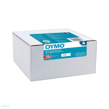 DYMO Betűnyomó kazetta gépi 12mmx7m Dymo fekete-fehér gazdaságos csomag 10db/csom árazógép