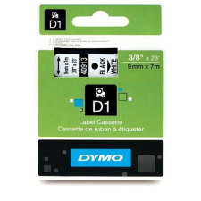 DYMO d1 9mmx7m fekete/fehér feliratozógép szalag ndy0720680 nyomtató kellék