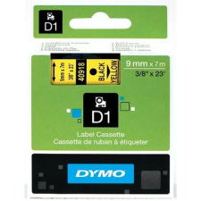 DYMO d1 9mmx7m fekete/sárga feliratozógép szalag ndy0720730 nyomtató kellék