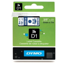 DYMO D1 9mmx7m kék/fehér feliratozógép szalag nyomtató kellék