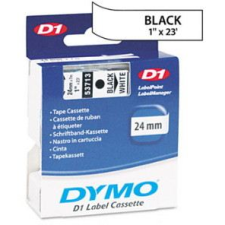 DYMO "D1" Feliratozógép szalag 24 mm x 7 m fekete-fehér (GD53713) (GD53713) etikett