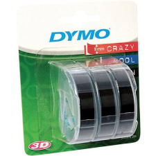 DYMO Feliratozó szalag 3 részes készlet DYMO S0847730 Szalagszín: Fekete Szövegszín: Fehér 9 mm 3 m (S0847730) etikett