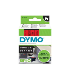 DYMO Feliratozógép szalag, 9 mm x 7 m, dymo &quot;d1&quot;, piros-fekete s0720720 nyomtató kellék