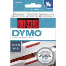DYMO feliratozószalag D1, 19mm, piros/fekete, S0720870 nyomtató kellék