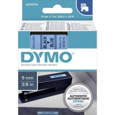 DYMO feliratozószalag D1, 9mm, kék/fekete, S0720710 (S0720710) etikett