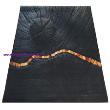 Dywanopol Dywan BLACK and GOLD N 11 60 x 100 cm lakástextília