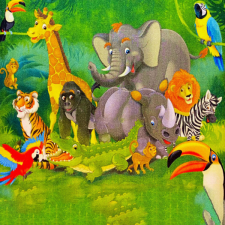  Dzsugel B gyerekszőnyeg 80x120 lakástextília