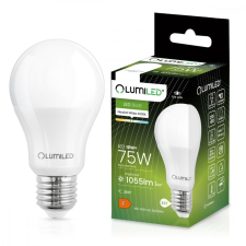 E27 A60 LED izzó 10W = 75W 1055lm 4000K Semleges 260° LUMILED izzó