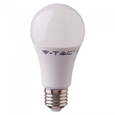  E27 LED lámpa  (11W/200°) Körte A60 - meleg fehér, mikrohullámú mozgásérzékelő szenzorral izzó