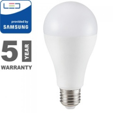  E27 LED lámpa (18W/200°) Körte A80 - meleg fehér, PRO Samsung izzó