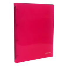 E-COLLECTION Gyűrűskönyv E-COLLECTION A/4 pp 4 gyűrű pink gyűrűskönyv