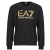 EA7 Emporio Armani Emporio Armani EA7 Pulóverek TRAIN LOGO SERIES M T-TOP CN BIG LOGO - TRAIN LOGO SERIES M T-TO Fekete EU M