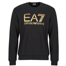 EA7 Emporio Armani Emporio Armani EA7 Pulóverek TRAIN LOGO SERIES M T-TOP CN BIG LOGO - TRAIN LOGO SERIES M T-TO Fekete EU XL